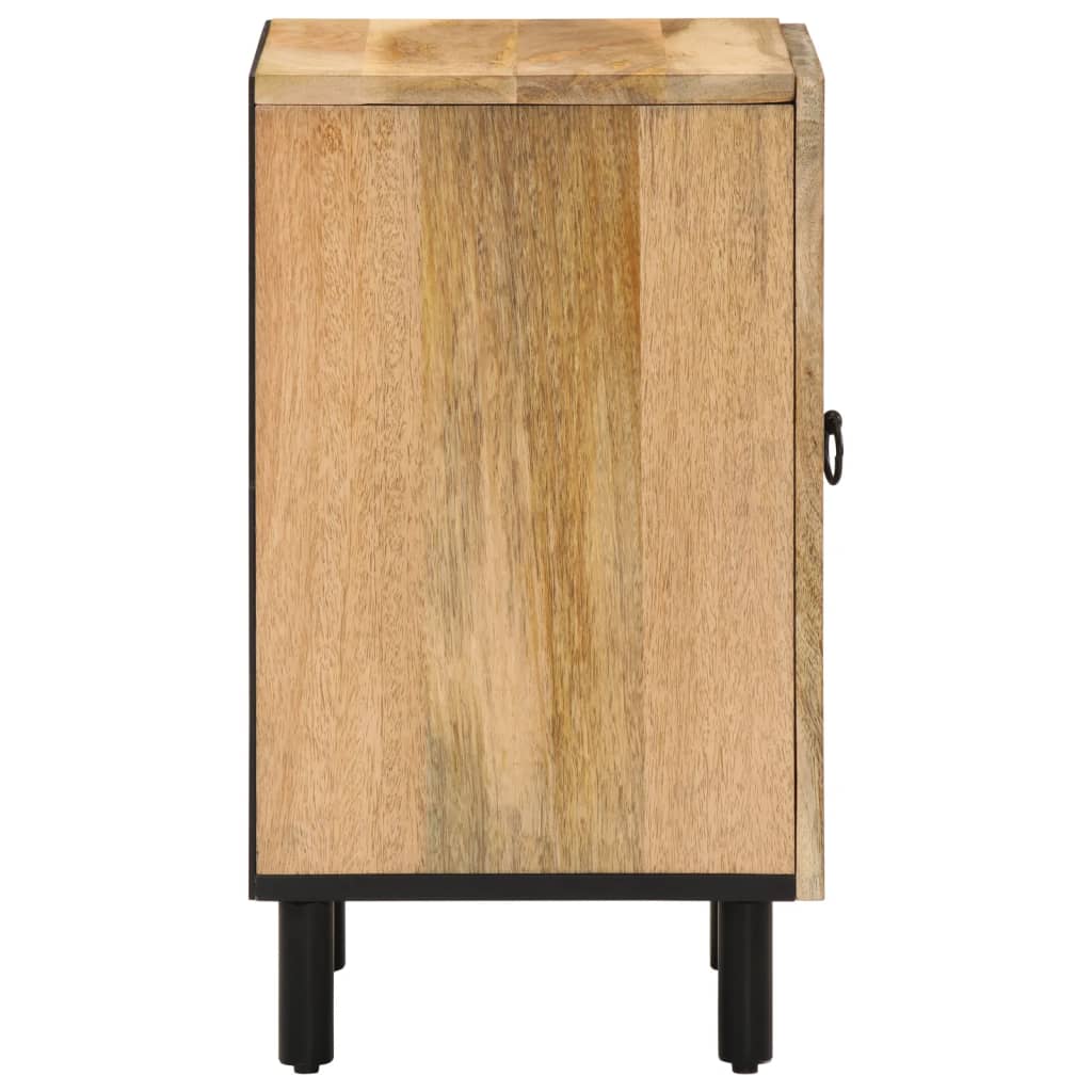 Badschrank 38x33x58 cm Massivholz Mango