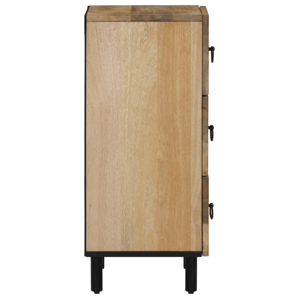 Beistellschrank 40x33x75 cm Massivholz Mango