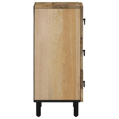 Beistellschrank 40x33x75 cm Massivholz Mango