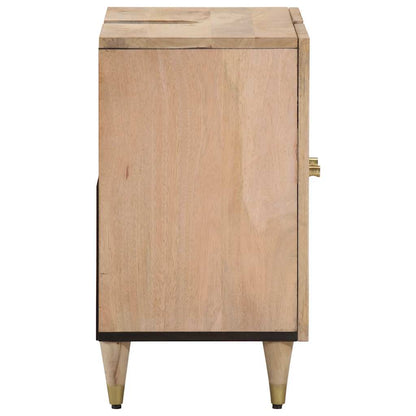 Waschbeckenunterschrank 62x33x58 cm Massivholz Mango