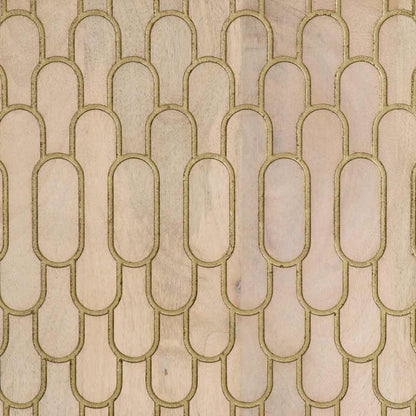 Waschbeckenunterschrank 62x33x58 cm Massivholz Mango