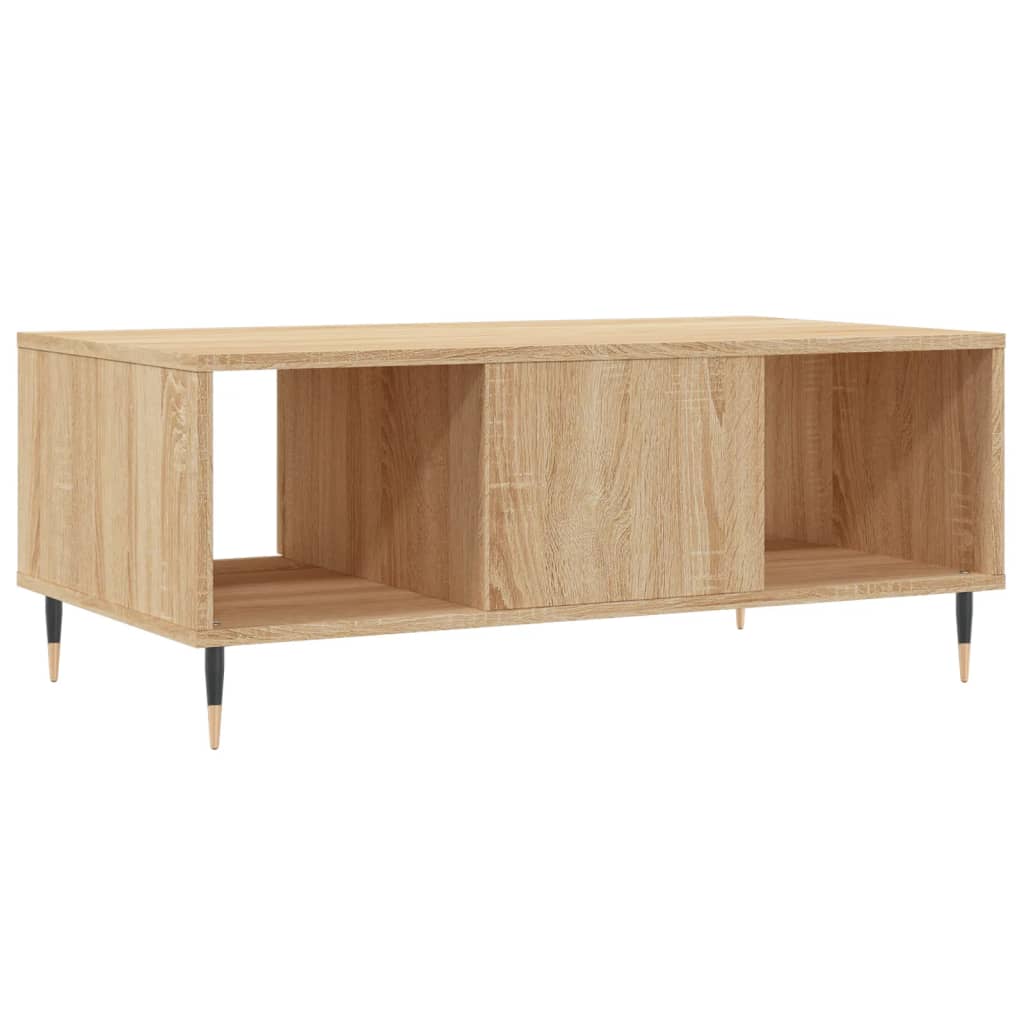 Table basse chêne Sonoma 90x50x36,5 cm en bois