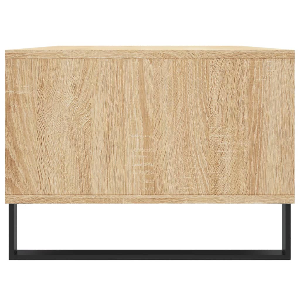 Table basse chêne Sonoma 90x50x36,5 cm en bois
