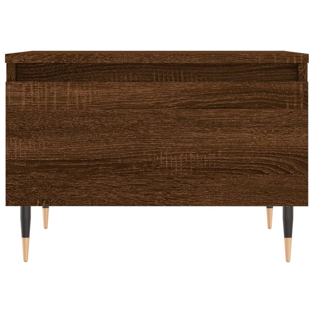 Couchtische 2 Stk. Braun Eichen-Optik 50x46x35 cm Holzwerkstoff