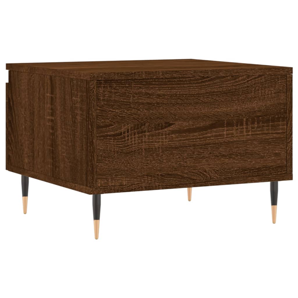 Couchtische 2 Stk. Braun Eichen-Optik 50x46x35 cm Holzwerkstoff