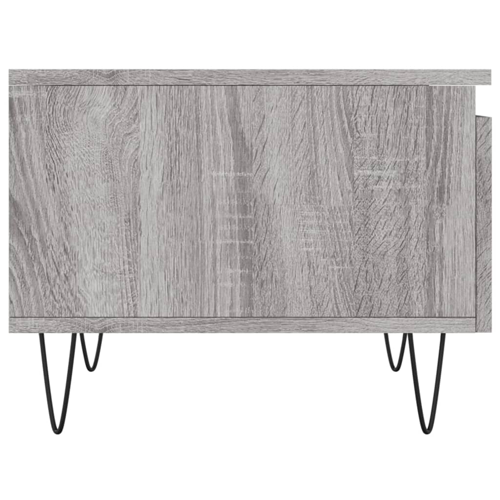 Couchtische 2 Stk. Grau Sonoma 50x46x35 cm Holzwerkstoff