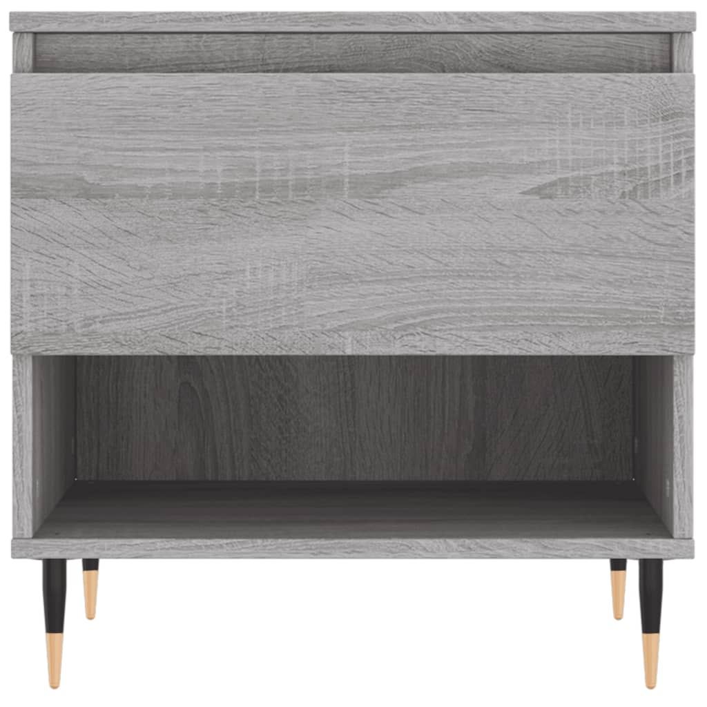 Couchtische 2 Stk. Grau Sonoma 50x46x50 cm Holzwerkstoff