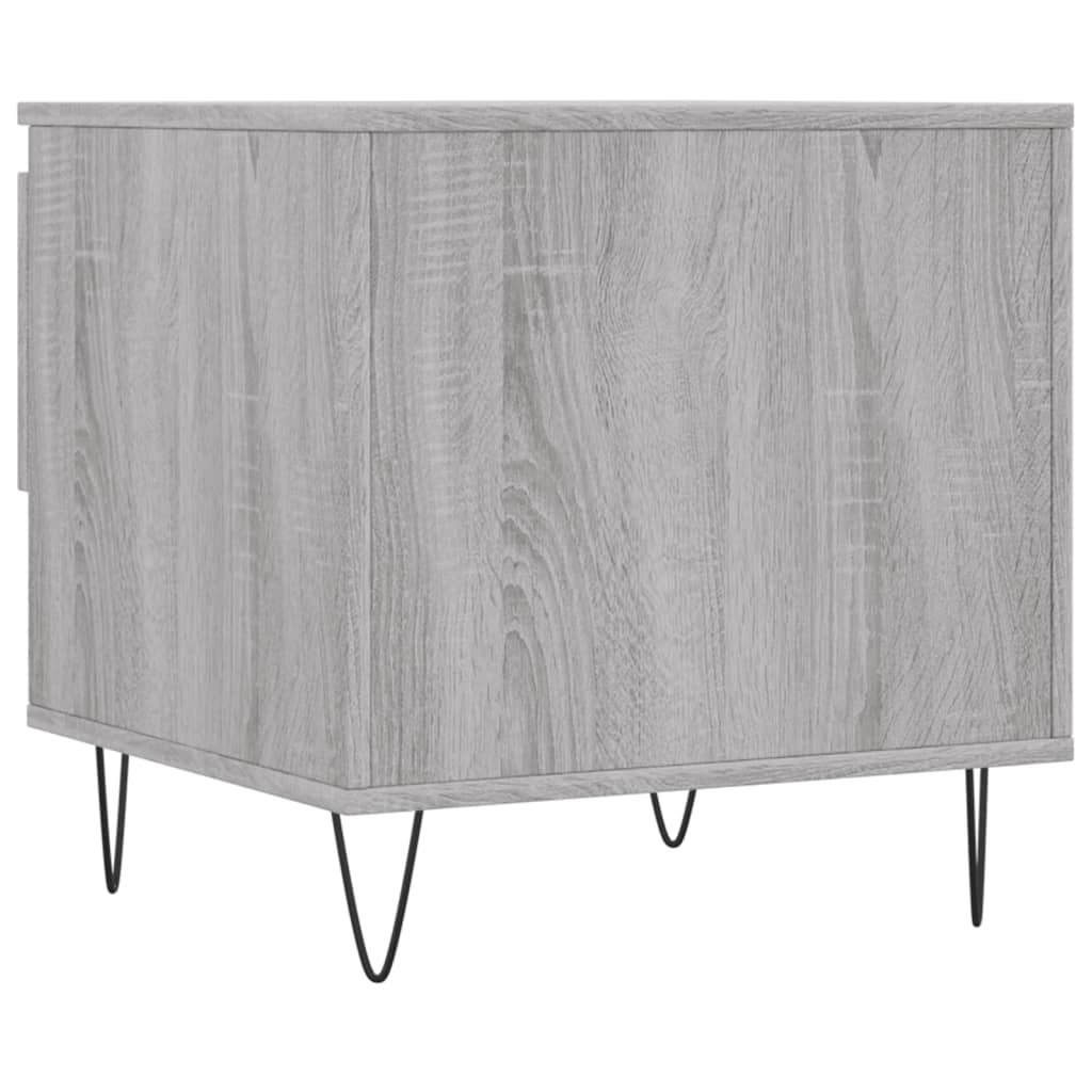 Couchtische 2 Stk. Grau Sonoma 50x46x50 cm Holzwerkstoff