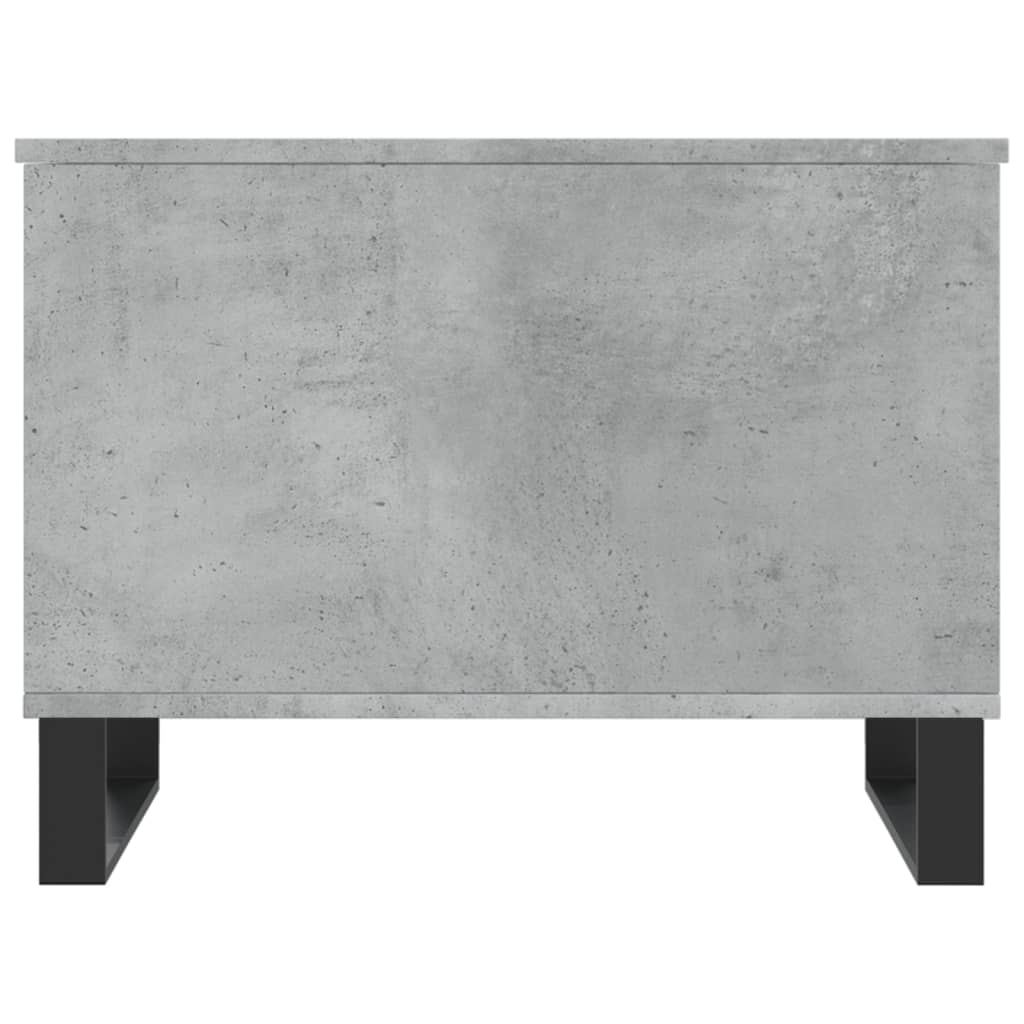 Table basse gris béton 60x44,5x45 cm en bois