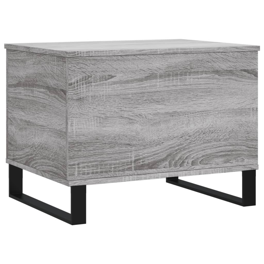 Table basse Sonoma grise 60x44,5x45 cm en bois