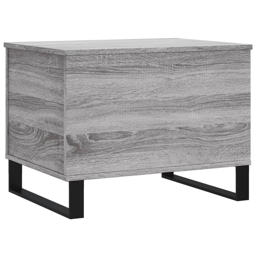 Table basse Sonoma grise 60x44,5x45 cm en bois