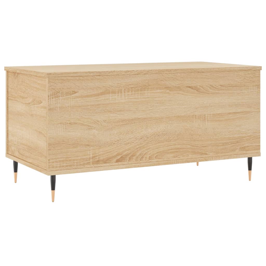 Table basse chêne Sonoma 90x44,5x45 cm en bois