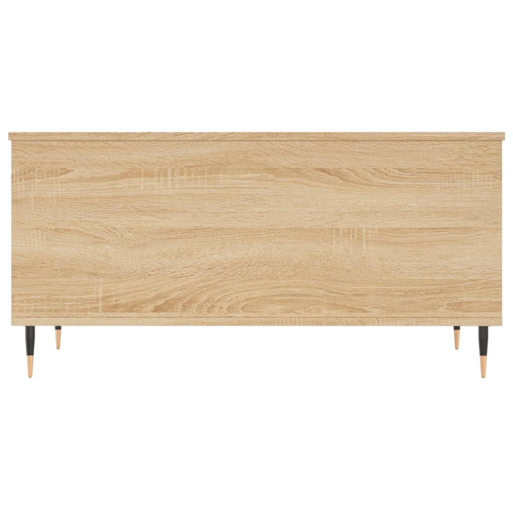 Table basse chêne Sonoma 90x44,5x45 cm en bois