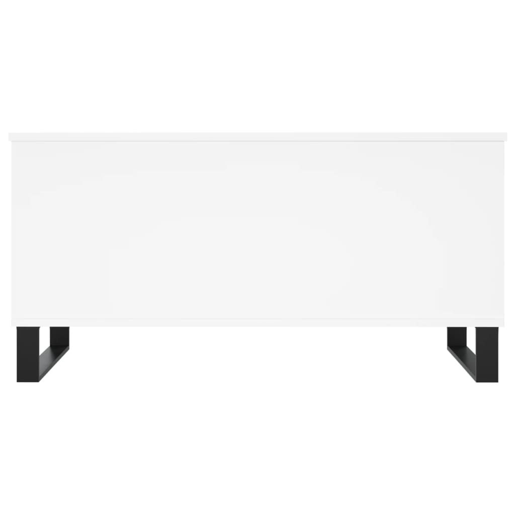 Coffee Table White 90x44.5x45 cm Wood Material