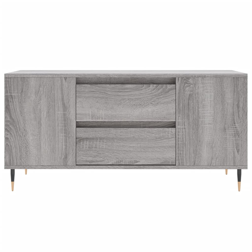 Couchtisch Grau Sonoma 102x44,5x50 cm Holzwerkstoff