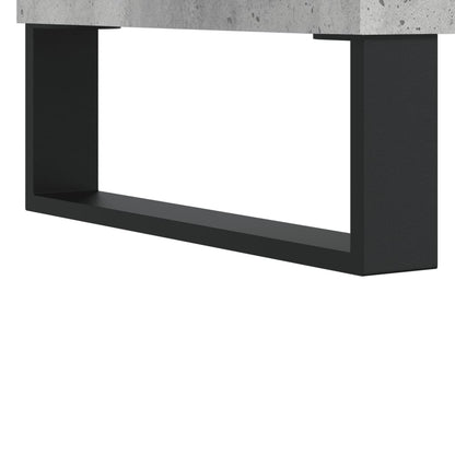 Couchtisch Betongrau 102x44,5x50 cm Holzwerkstoff