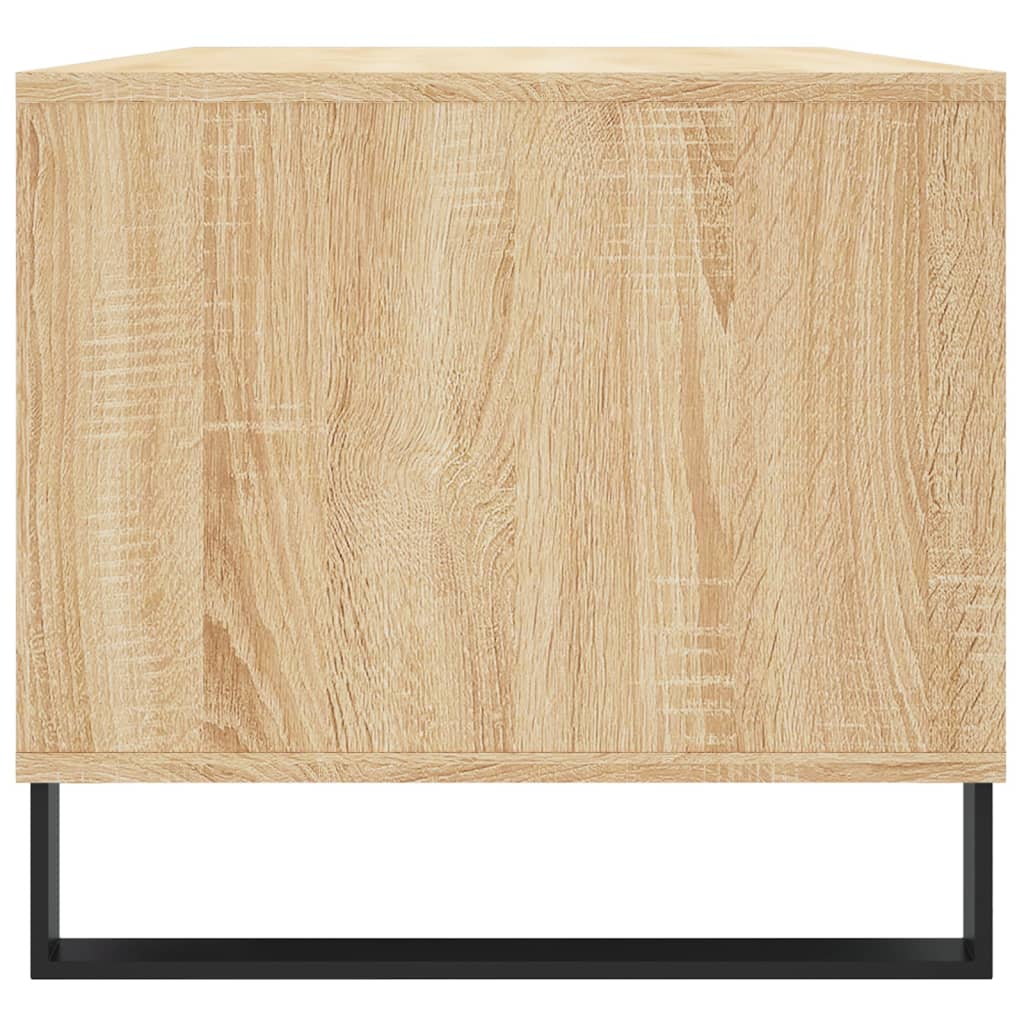 Table basse chêne Sonoma 90x49x45 cm en bois