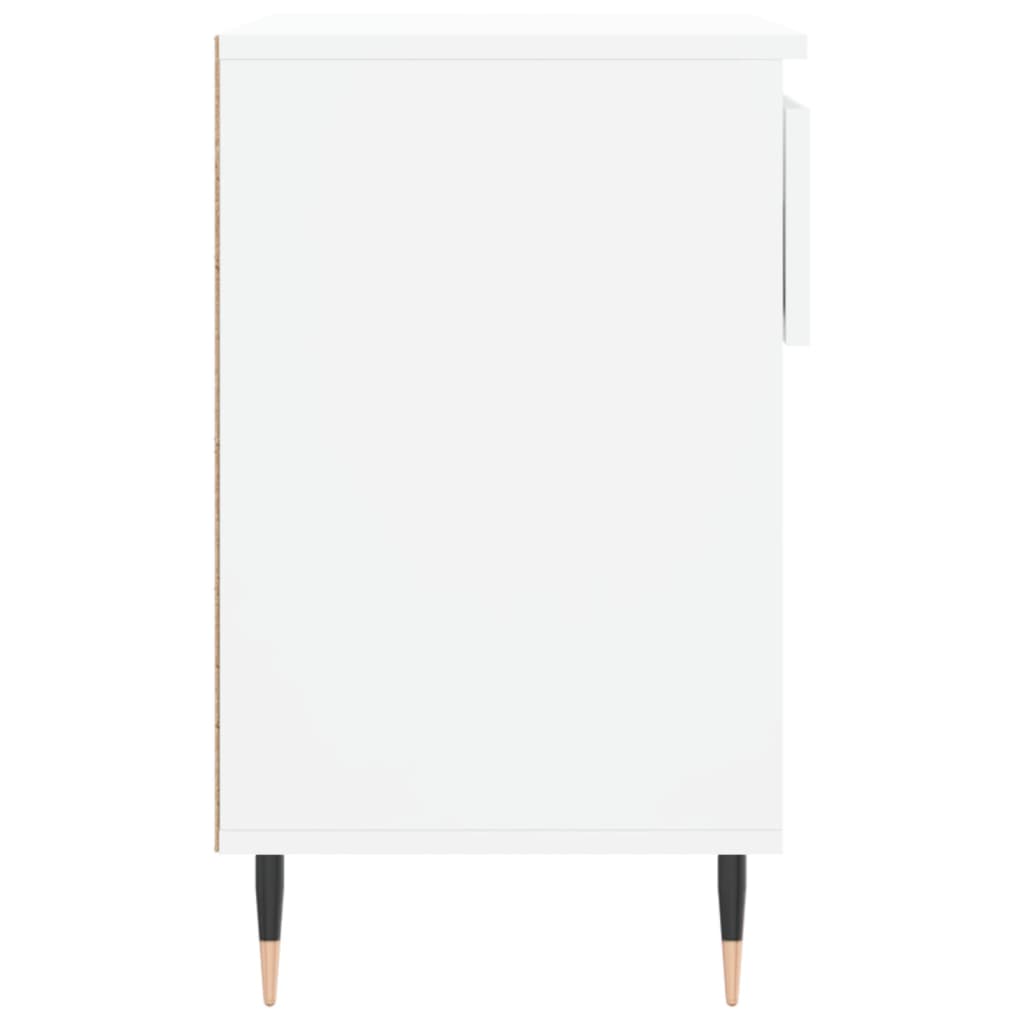 Étagère à chaussures blanc 70x36x60 cm en bois