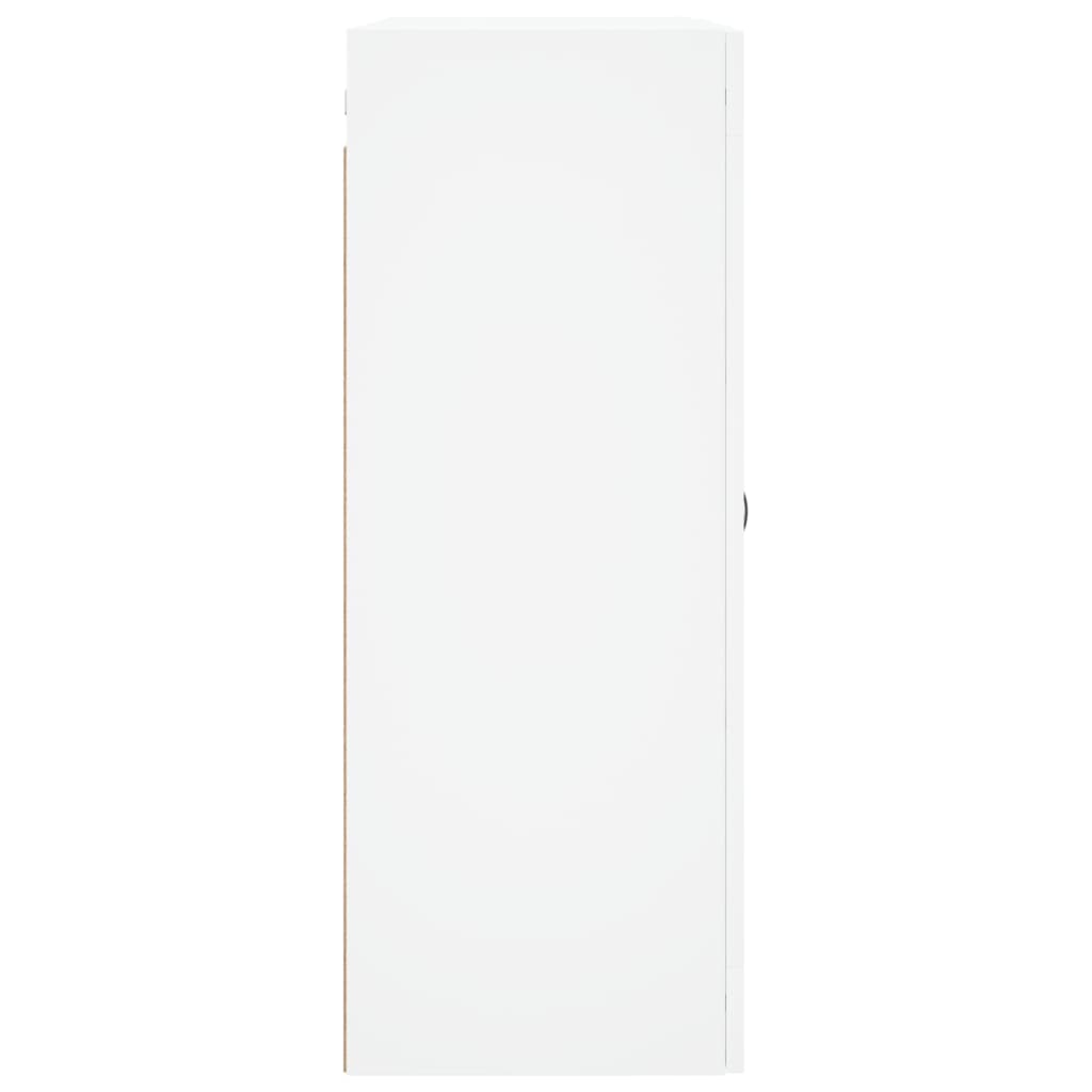 Wandschrank Weiß 69,5x34x90 cm Holzwerkstoff