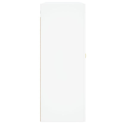 Wandschrank Weiß 69,5x34x90 cm Holzwerkstoff