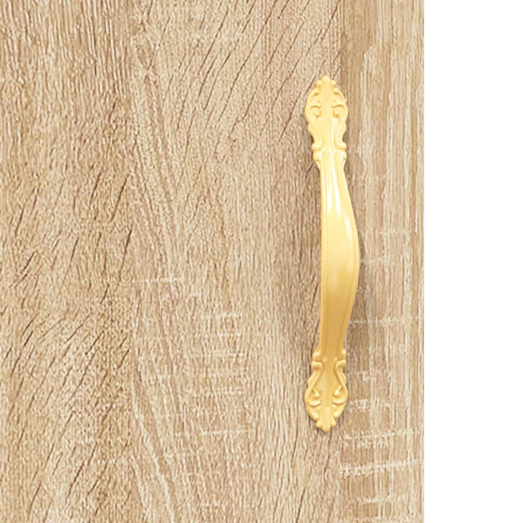 Wandschrank Sonoma-Eiche 69,5x34x90 cm Holzwerkstoff