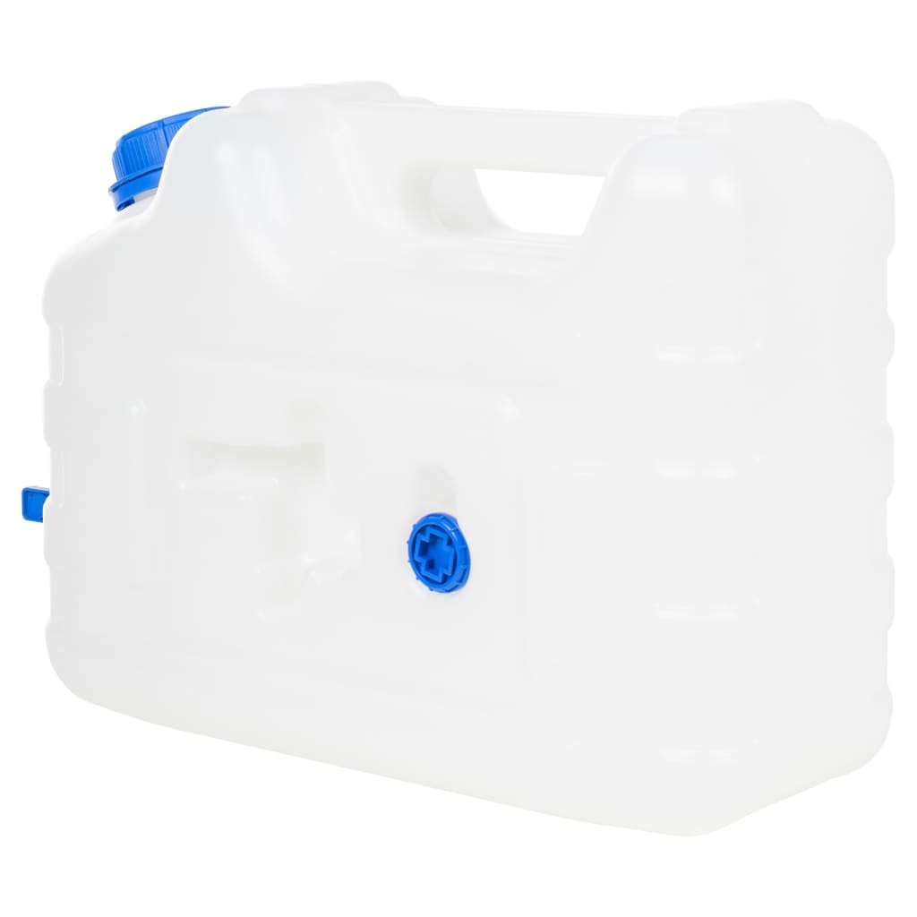 Wasserbehälter mit Hahn Transparent 10 L Kunststoff