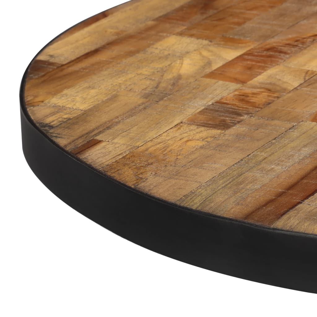 Coffee table round Ø55x40 cm recycled solid teak wood