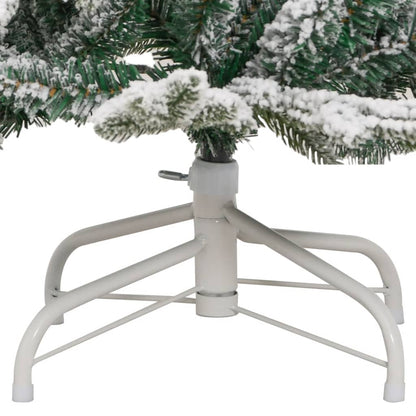 Künstlicher Weihnachtsbaum Klappbar Beschneit 150 cm