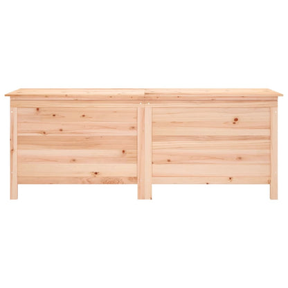 Gartentruhe 150x50x56,5 cm Massivholz Tanne