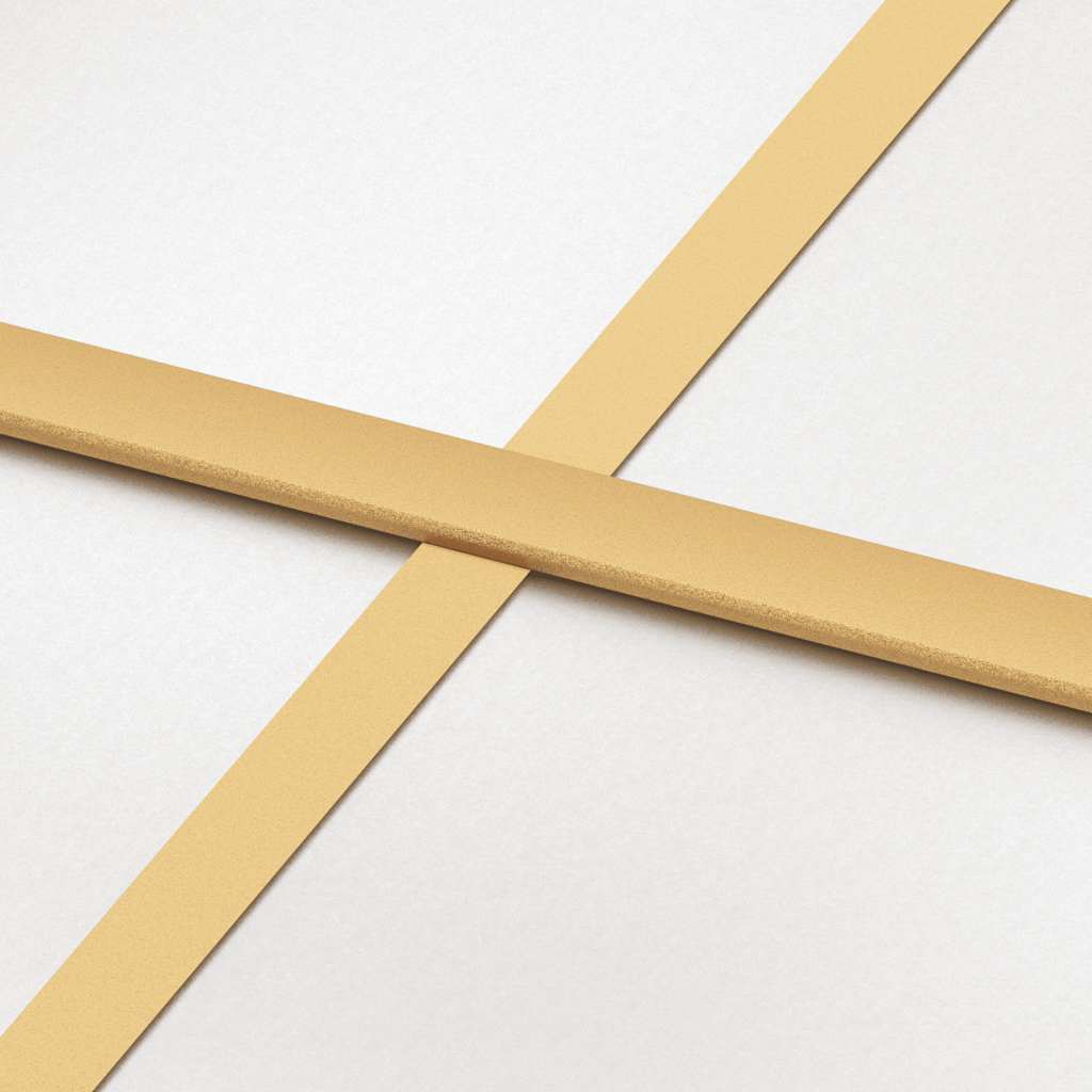 Schiebetür Golden 76x205 cm Matt ESG-Glas und Aluminium