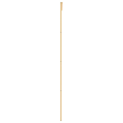 Schiebetür Golden 90x205 cm Matt ESG-Glas und Aluminium