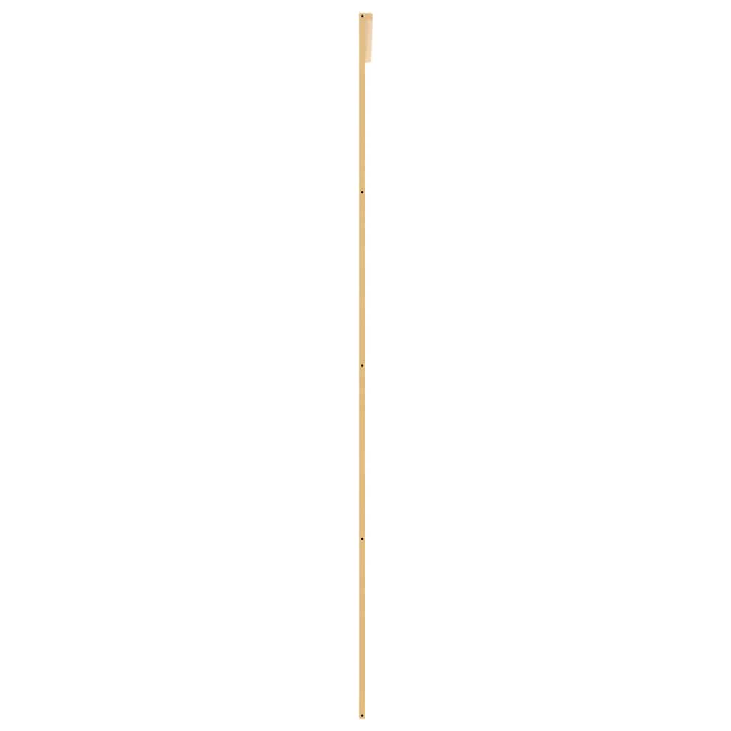 Schiebetür Golden 76x205 cm Matt ESG-Glas und Aluminium