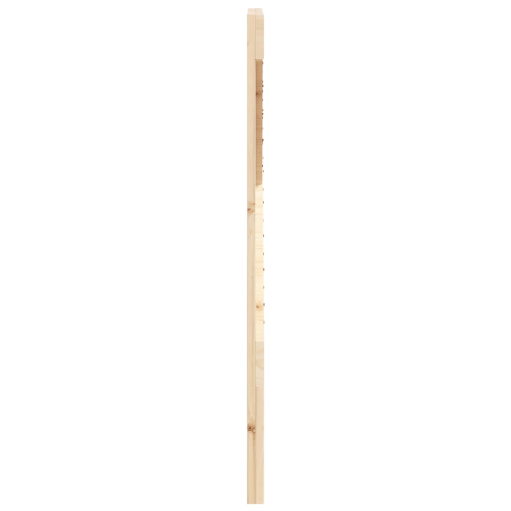 Kopfteil 80x104 cm Massivholz Kiefer
