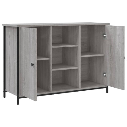 Sideboard Grau Sonoma 100x35x70 cm Holzwerkstoff