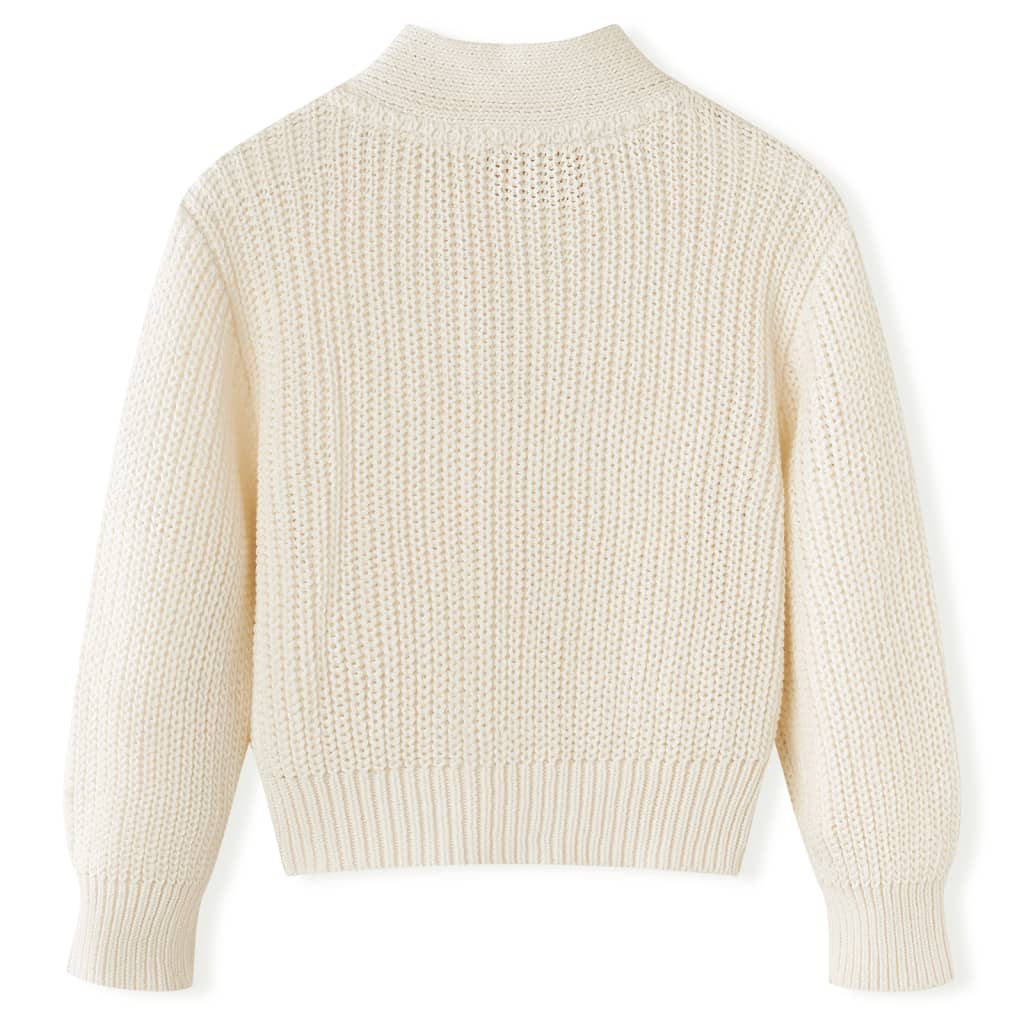 Kinder-Strickjacke Schneeweiß 128