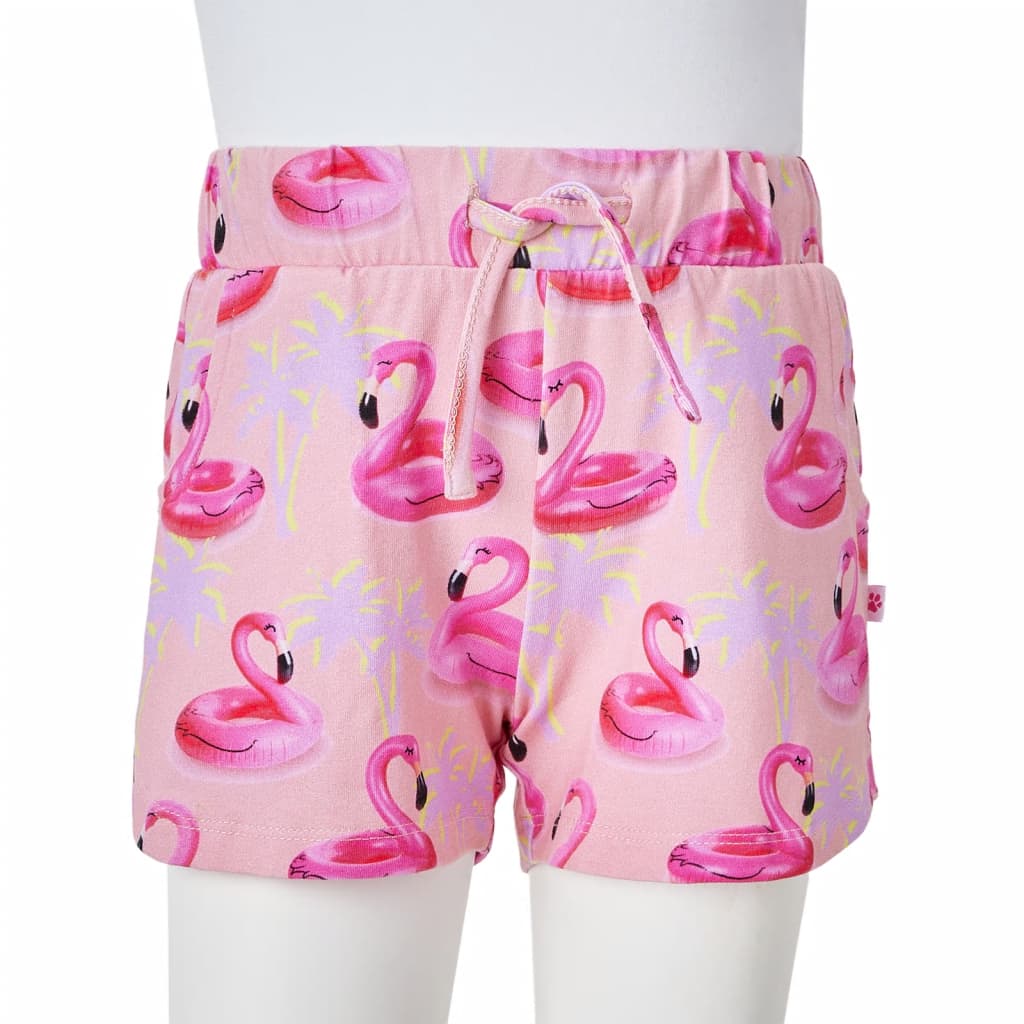 Kindershorts mit Kordelzug Hellrosa 104
