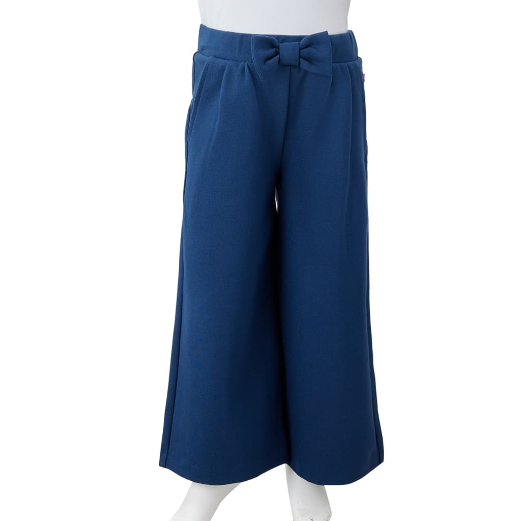 Kinderhose mit Weiten Beinen Marineblau 92