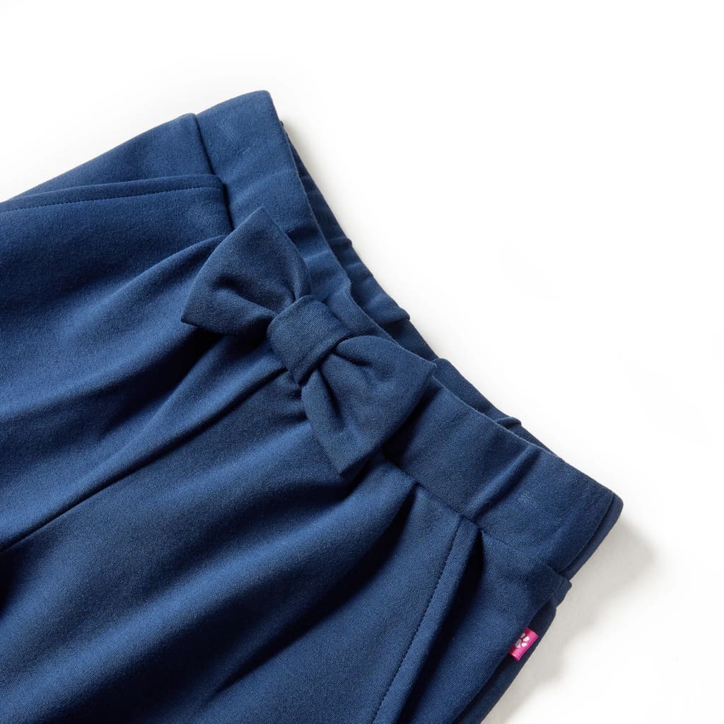 Kinderhosen mit Weiten Beinen Marineblau 104