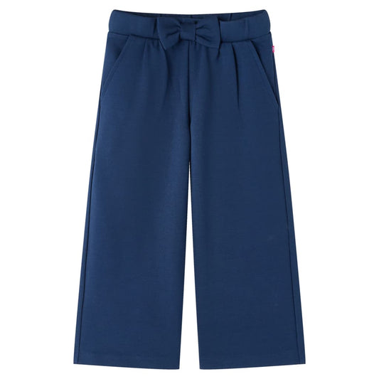 Kinderhosen mit Weiten Beinen Marineblau 140