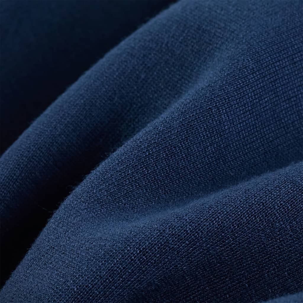 Kinderhose mit Schwarzen Zierleisten Marineblau 92
