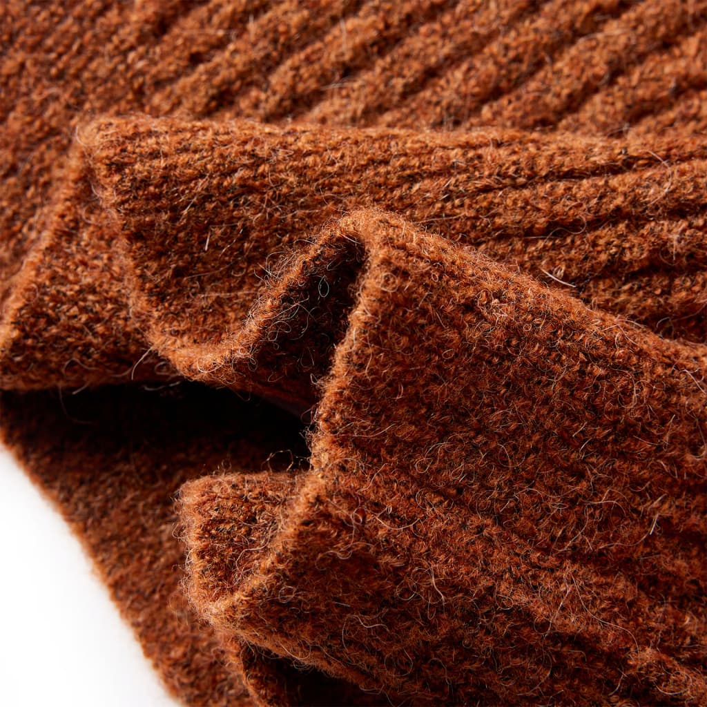 Kinder-Strickjacke Cognac 92