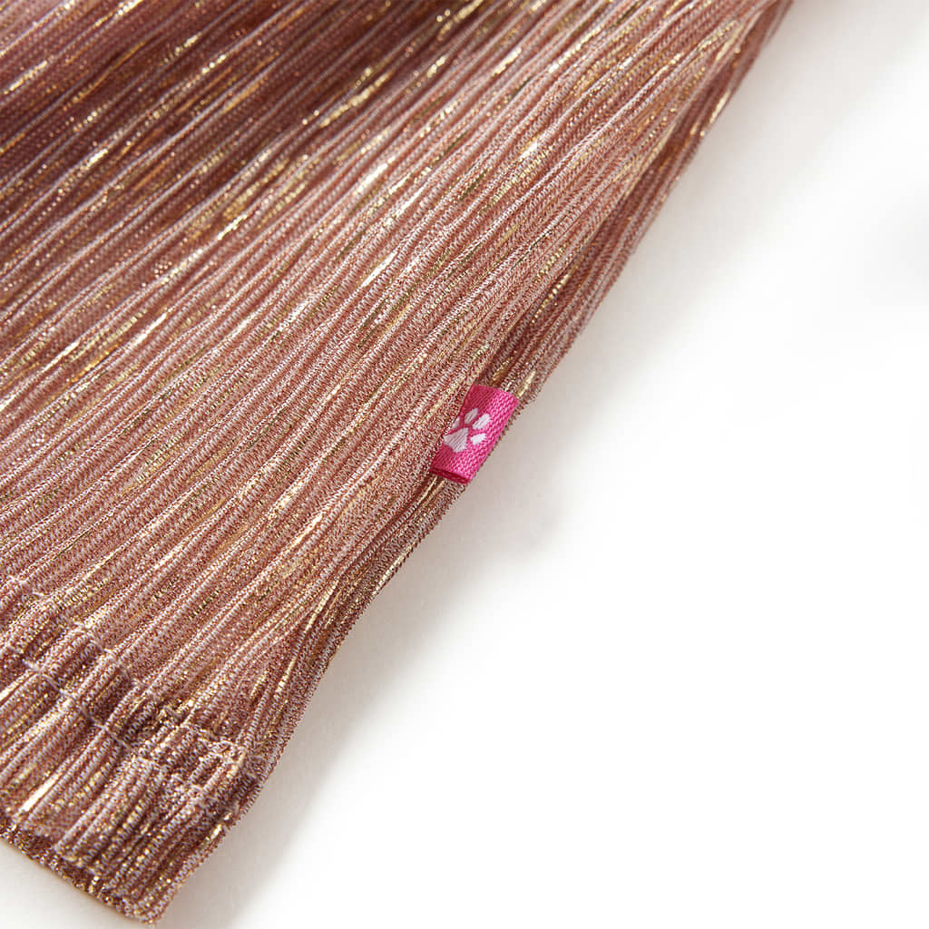 Kinderrock mit Glitzer Zartrosa 104