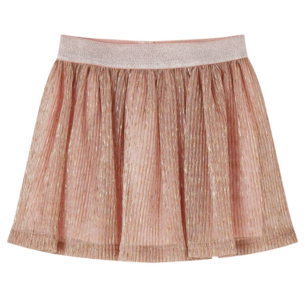 Kinderrock mit Glitzer Zartrosa 116
