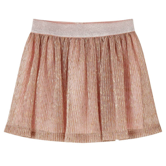 Kinderrock mit Glitzer Zartrosa 116