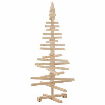 Weihnachtsbaum Holz zum Schmücken 120 cm Massivholz Kiefer