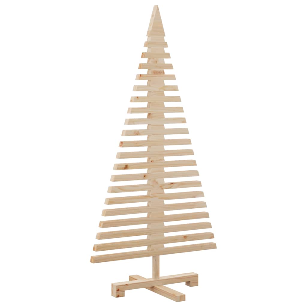 Weihnachtsbaum Holz zum Schmücken 120 cm Massivholz Kiefer
