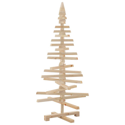 Weihnachtsbaum Holz zum Schmücken 120 cm Massivholz Kiefer