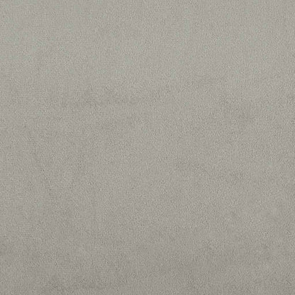 Sessel Hellgrau 60 cm Samt