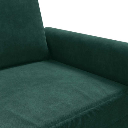 Sessel Dunkelgrün 60 cm Samt