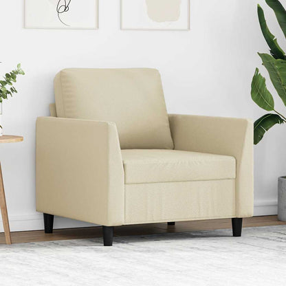 Sessel Creme 60 cm Samt